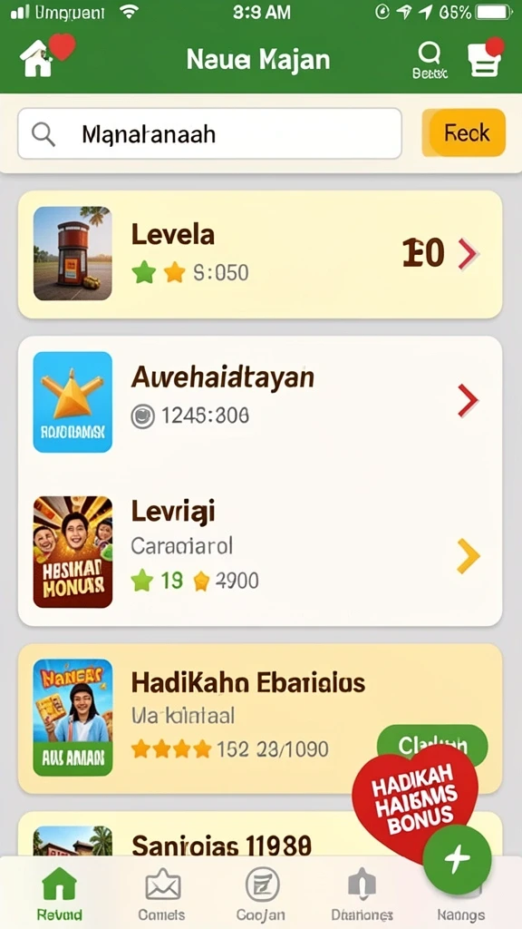 Screenshot meriah4d nomor 1