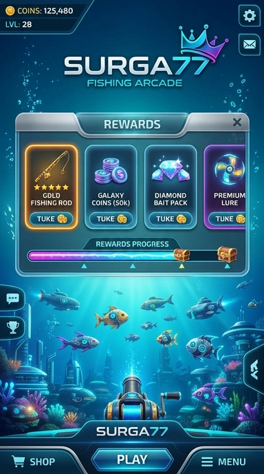 Galeri pratinjau visual surga77 build APK resmi terbaru